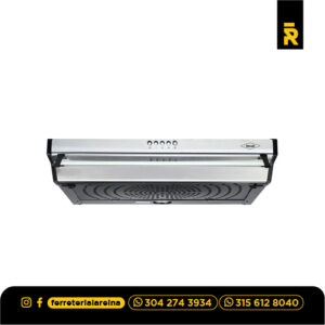 Campana extractora acero inoxidable 3 velocidades Haceb